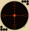 12" Circle Bulls Eye Target - 100 Sheets (TRG00209) - HDTARGETS